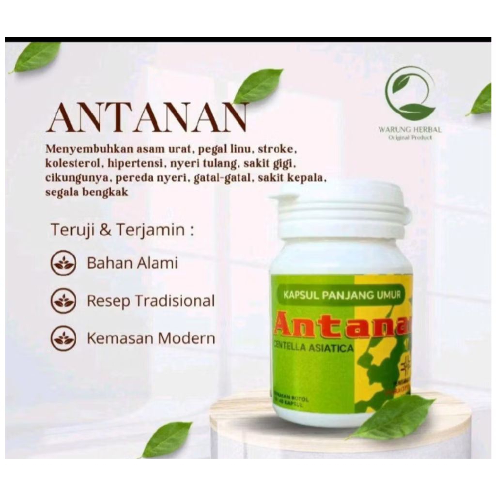 KAPSUL ASAM URAT ANTANAN BOTOL BARU ORIGINAL