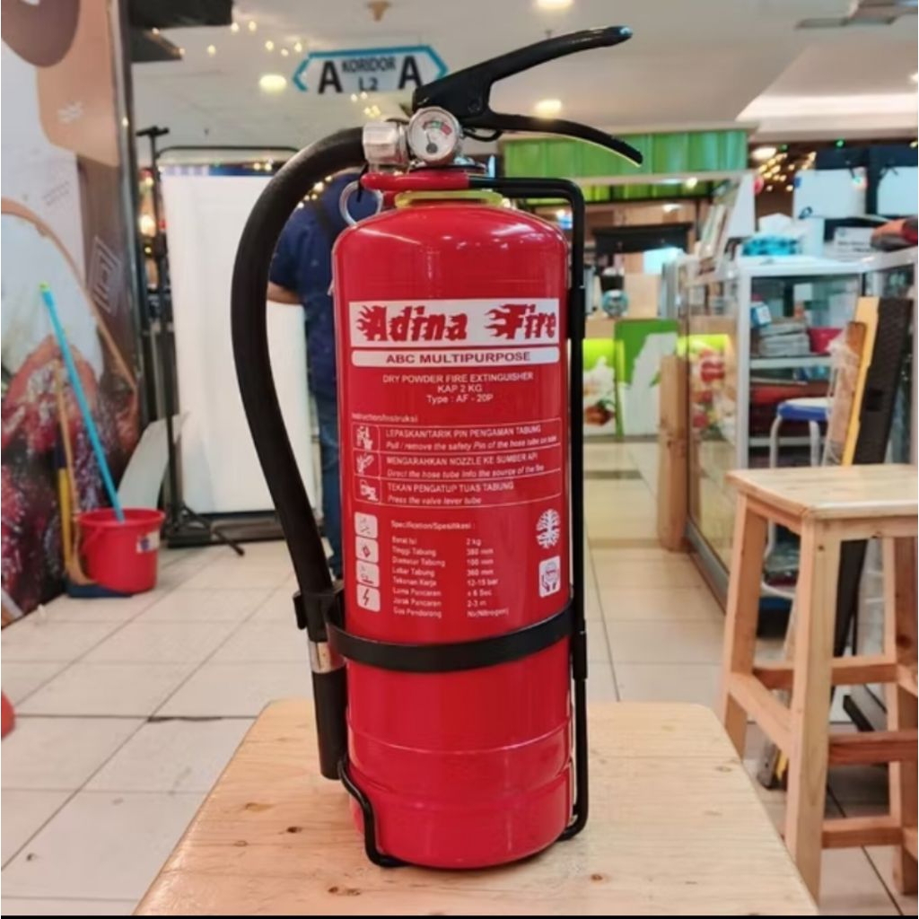 Tabung Apar Adina Fire 3Kg / Tabung Apar Pemadam Kebakaran 3Kg