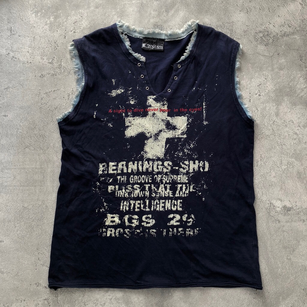 Bounty Hunter Bernings Poem Punk Style Design Tank Tops