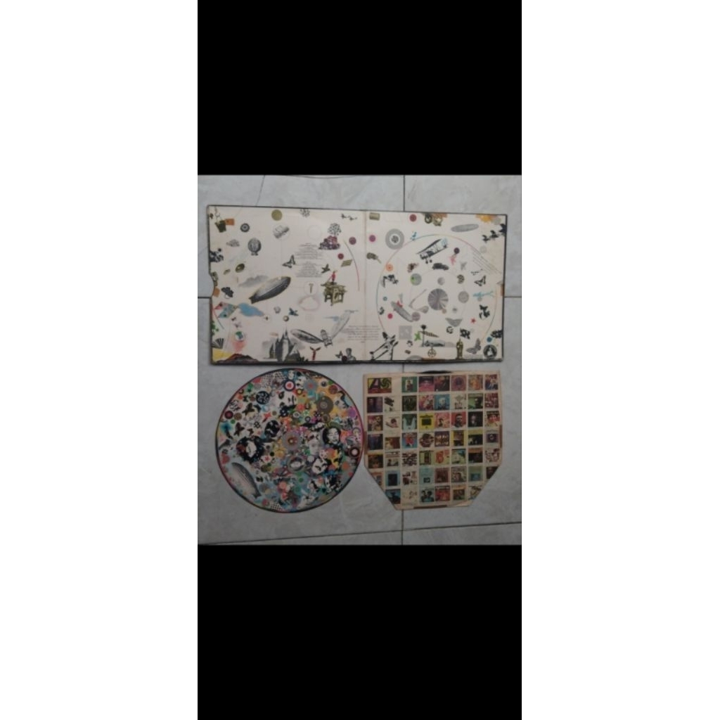 Borongan 3 vinyl piringan hitam LED ZEPPELIN