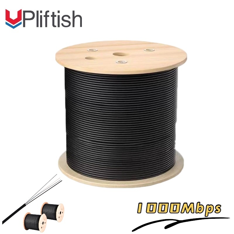 UPliftish Dropcore 1 Core 3 Seling Kabel Fiber Optik 1KM Kabel Fiber Optik 1000M FTTH