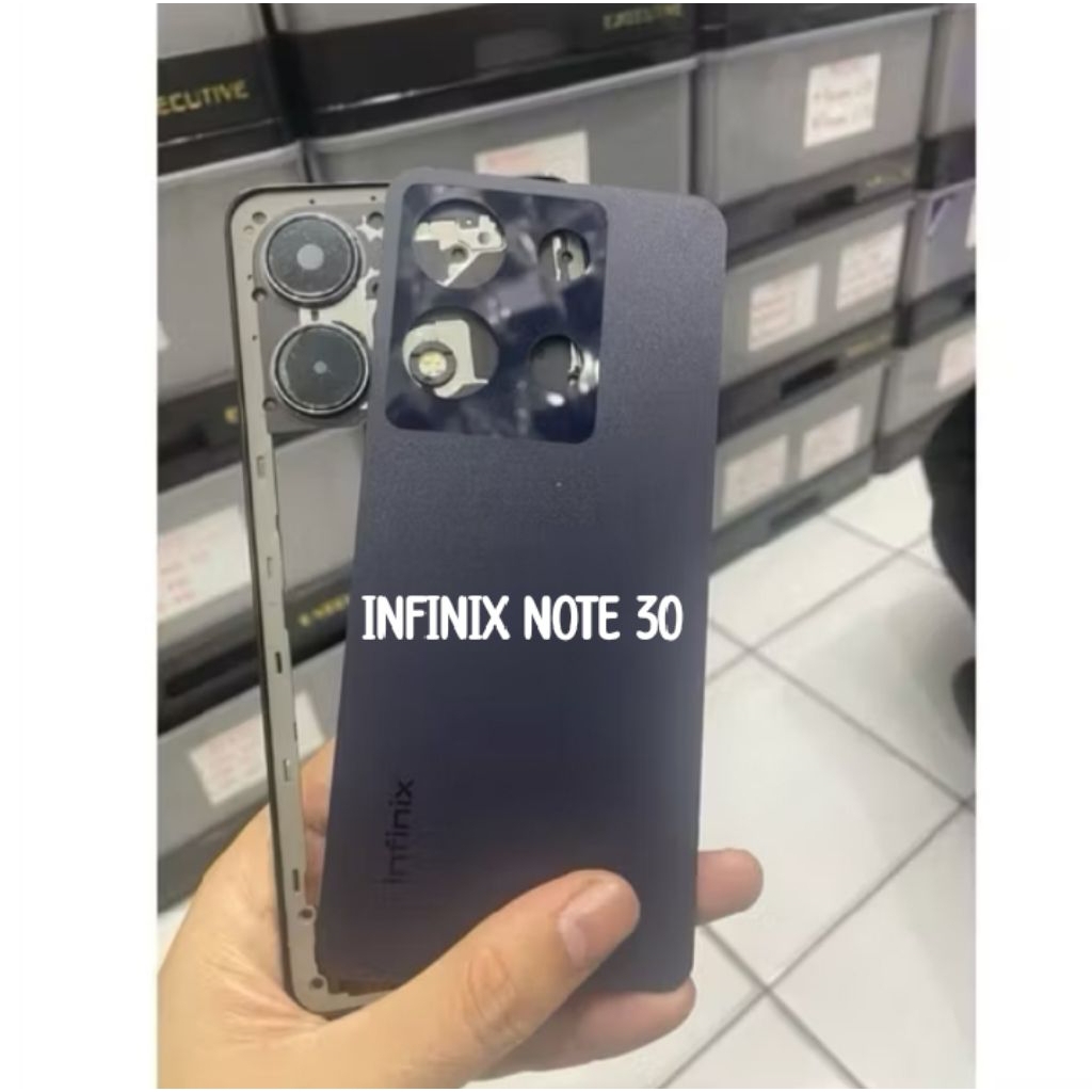 HOUSING INFINIX NOTE 30 FULLSET - Backdoor+bazel bezel infinix note 30 fullset