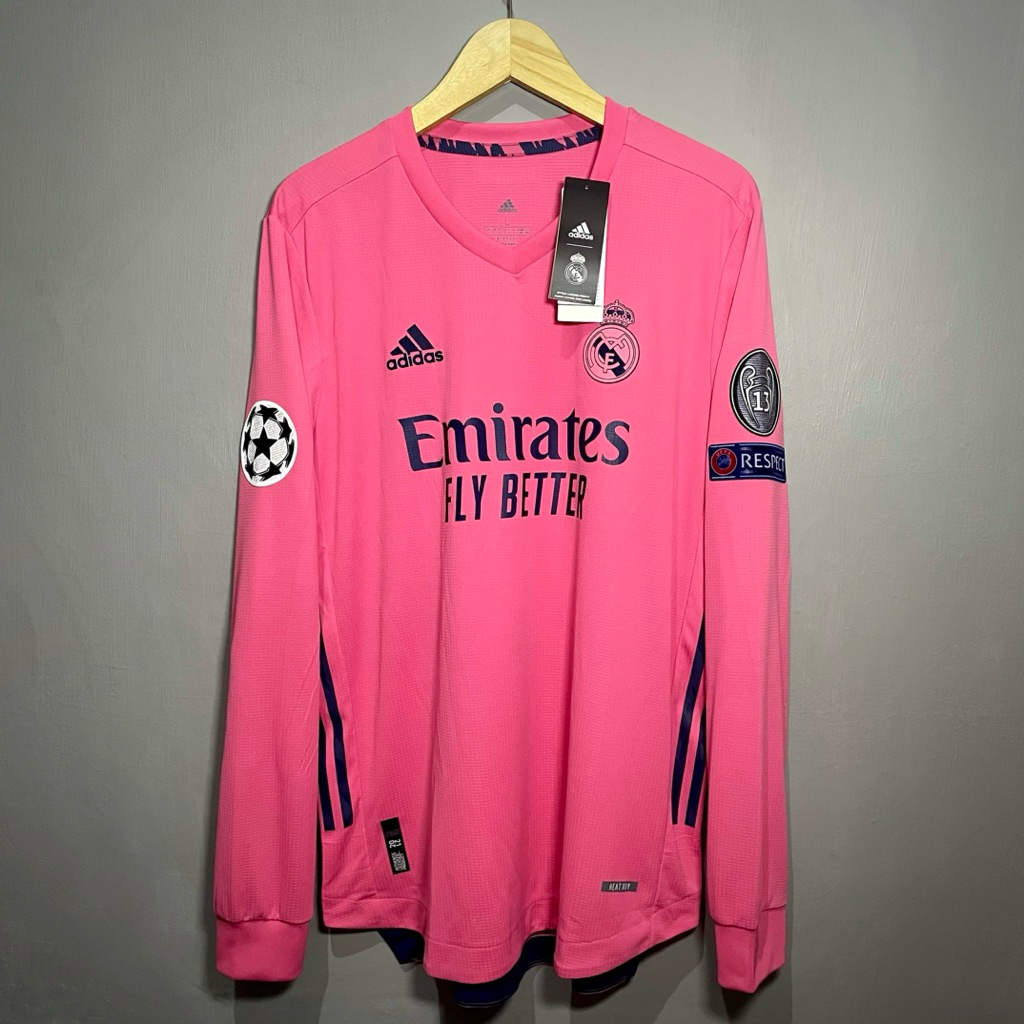 Jersey Original Real Madrid Away 2020/2021 Pi LongSleeve Sergio Ramos - L
