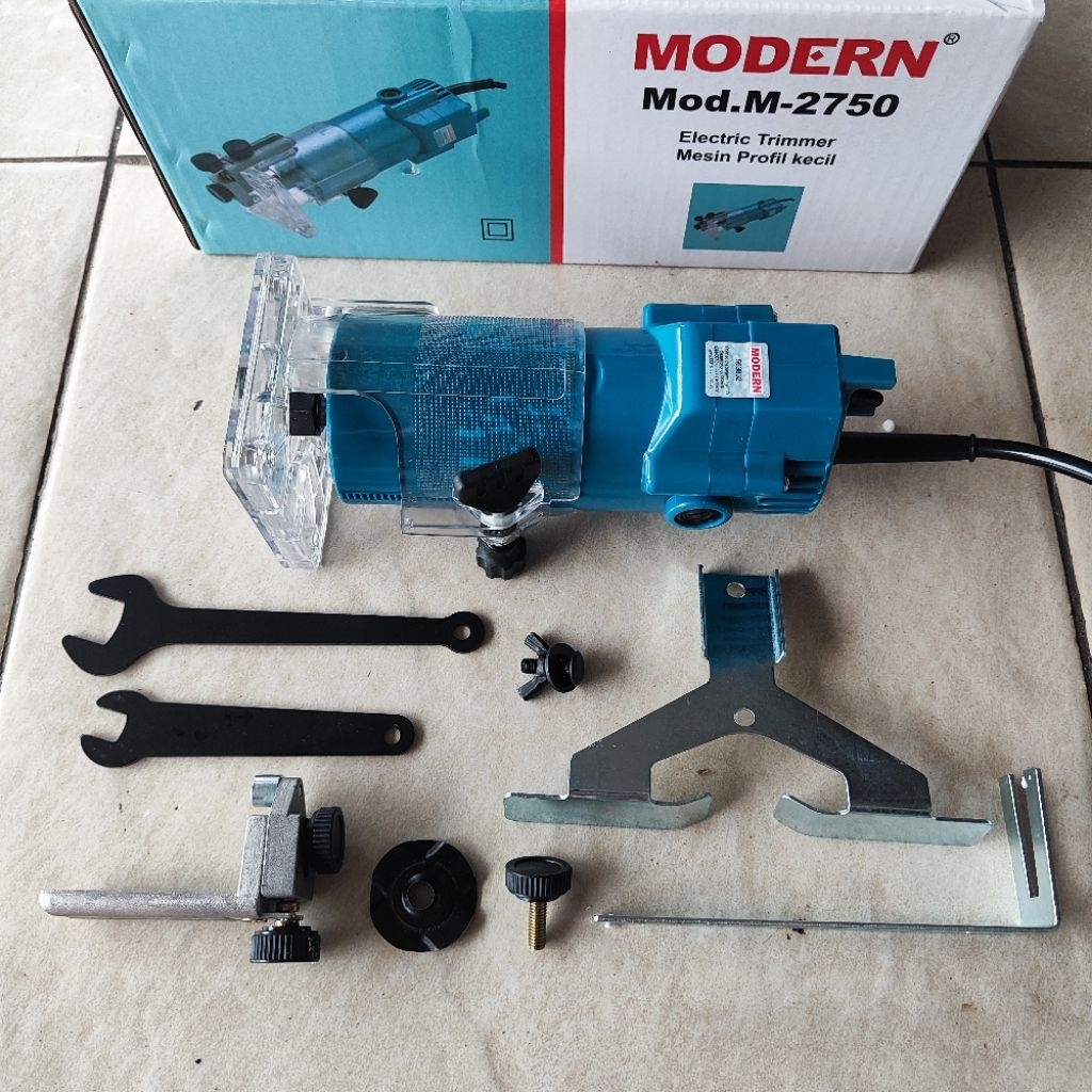 Modern M2750 M-2750 Mesin Wood Trimer Trimmer Profil Kecil Router Kayu