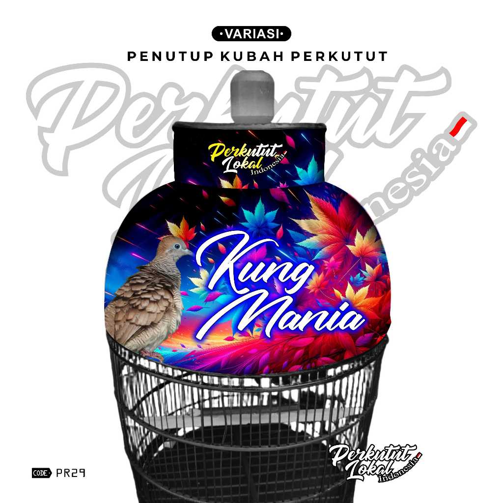 Penutup Kubah Sangkar Perkutut Kain Penutup Atas Perkutut PR29