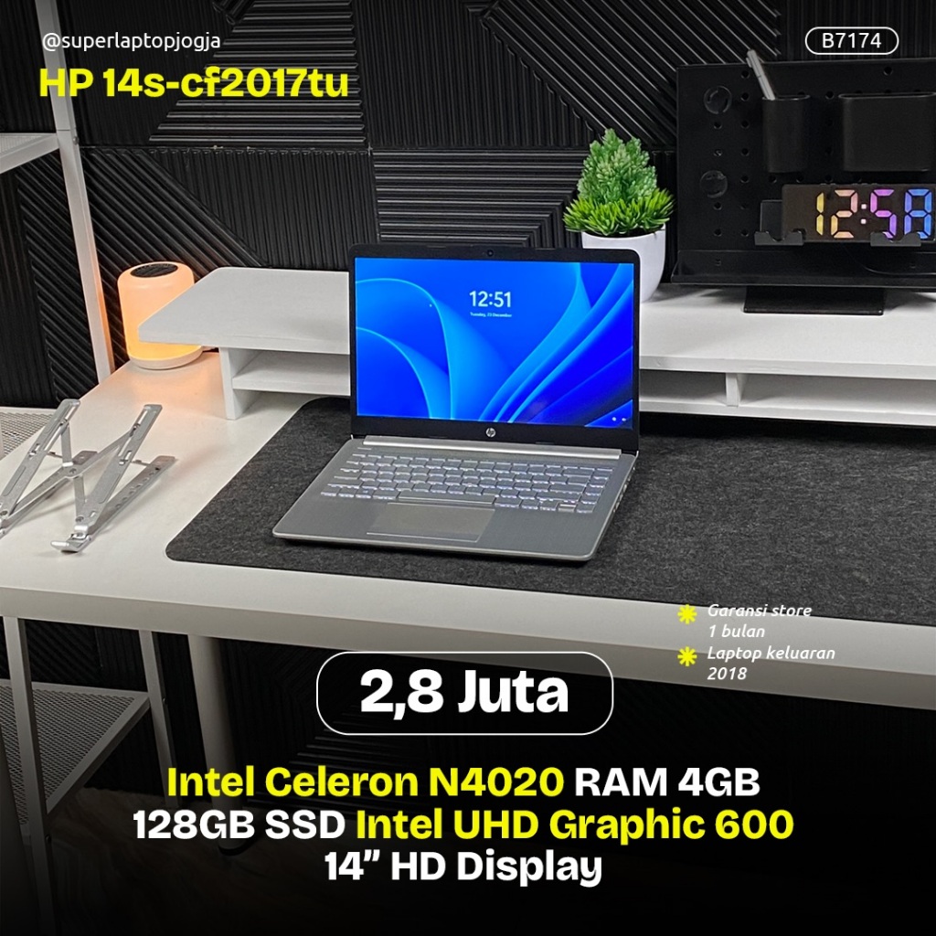 HP 14S CF2017TU B7174
