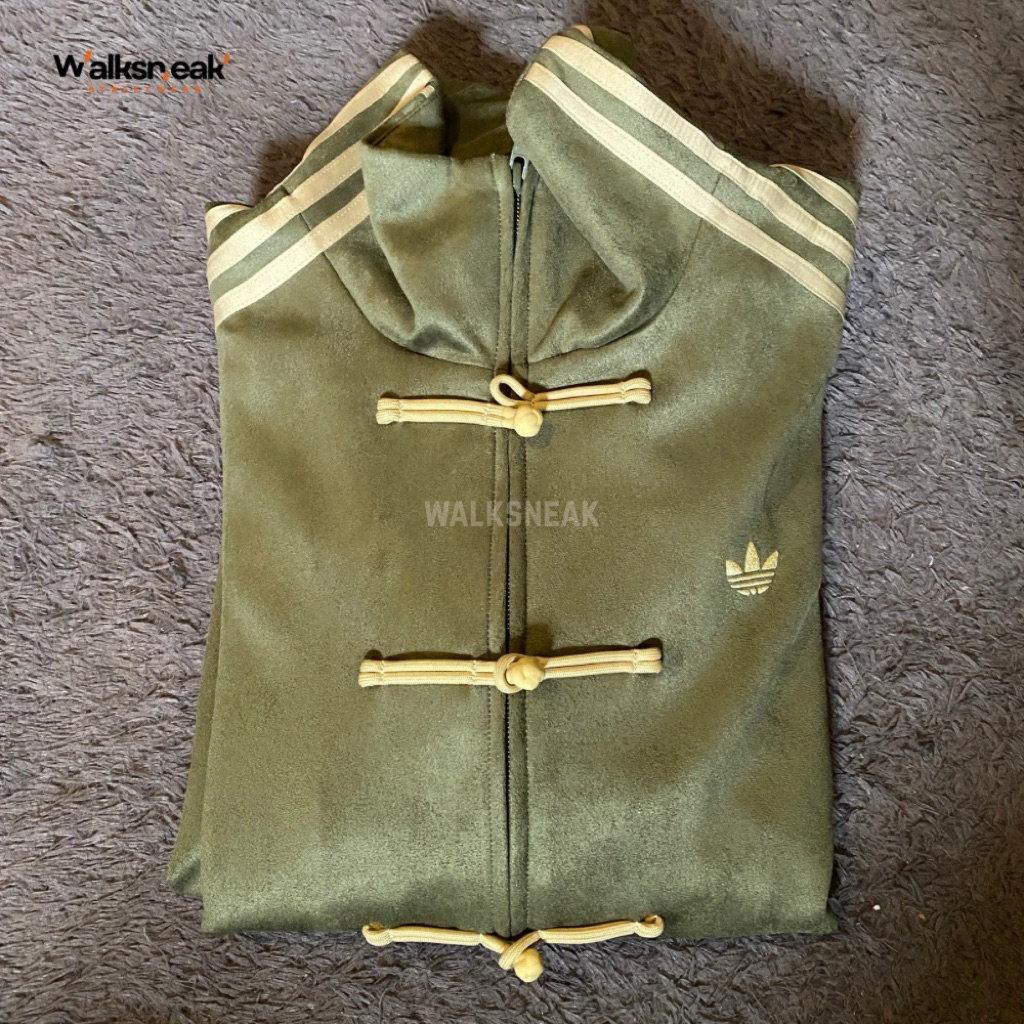 ADIDAS CHEONGSAM CTT 3.1 CHINESE TRACKTOP CASUAL JACKET GREEN