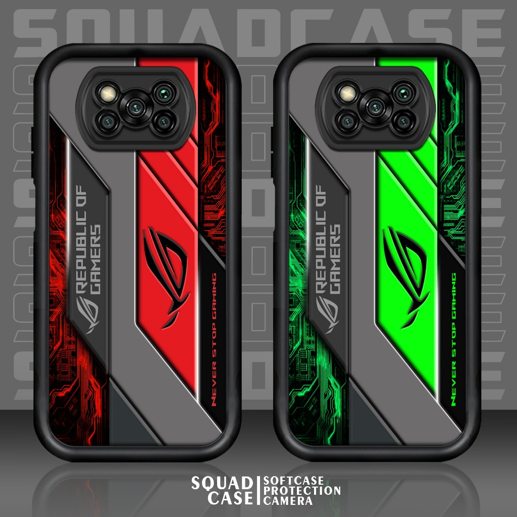 Case POCO X3 X3 PRO X3 NFC Motif [ RG2 ] Cover Handhphone Casing Softcase Glossy Anti Jamur