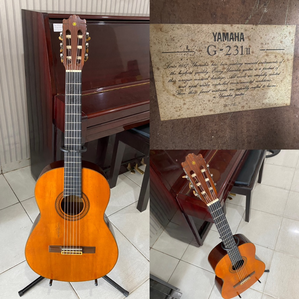 GITAR KLASIK SECOND ORIGINAL ANTIK YAMAHA G231 II