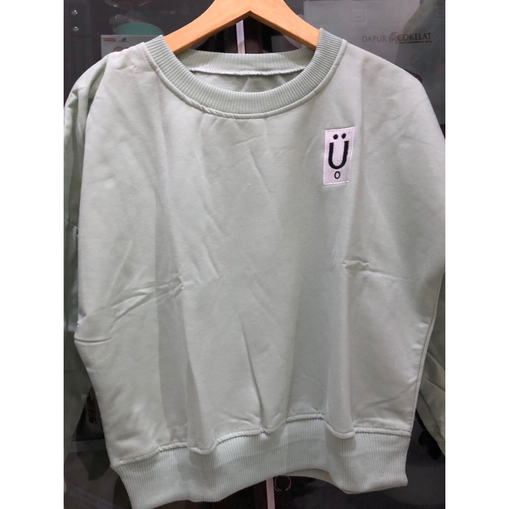 CREWNECK HIJAU MINT