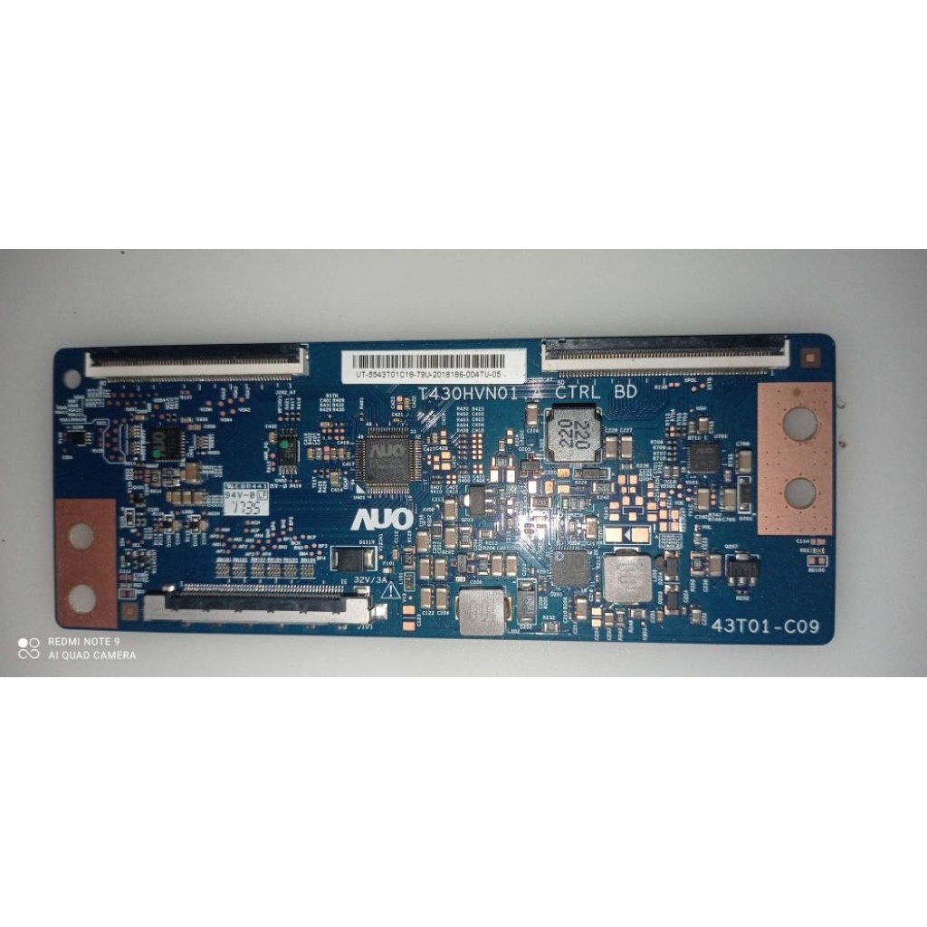 T CON TCON TICON TV LED POLYTRON PLD43B150 PLD 43B150 ORIGINAL