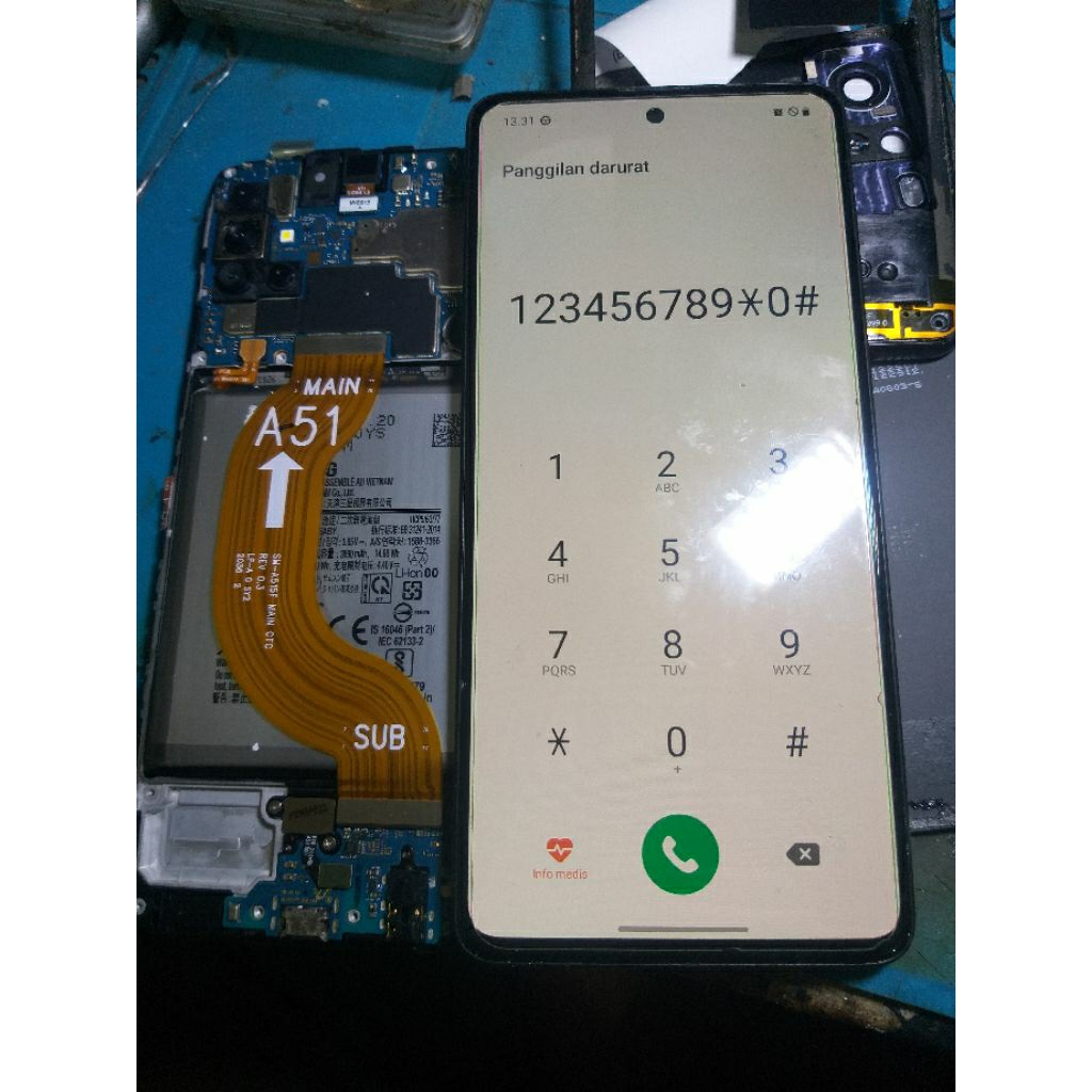 LCD Samsung A51 Super AMOLED ORIGINAL