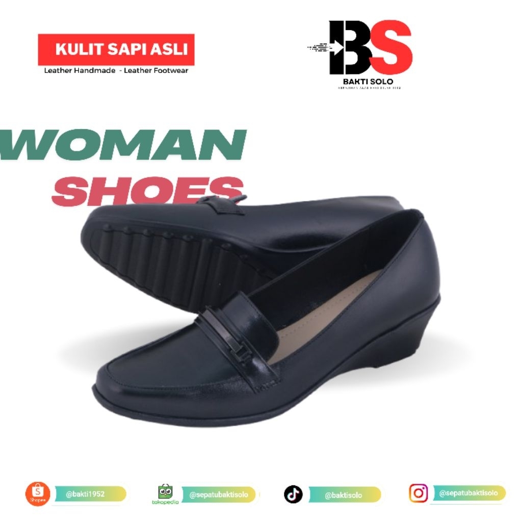 BAKTI SOLO - SEPATU KULIT WANITA MURAH & BERKUALITAS