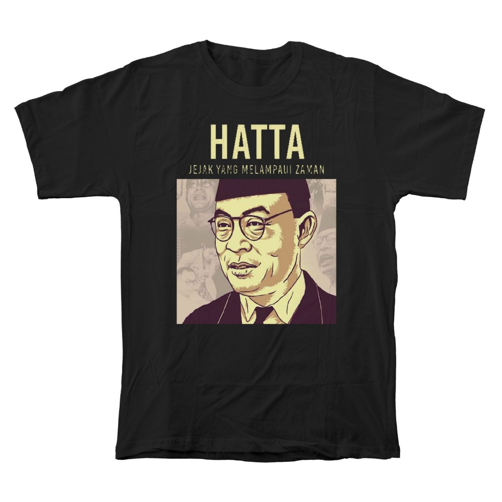 Kaos Tokoh - Kaos Mohammad Hatta 02
