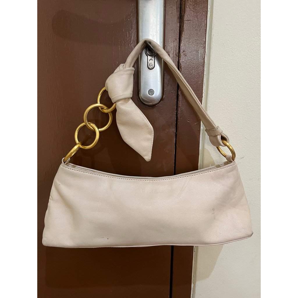 Tas Preloved Shoulder Bag Tas Ketek Handbag Kulit Asli Furlong