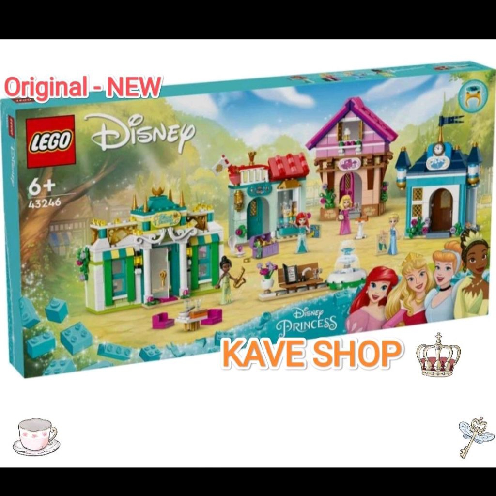 LEGO 43207 Disney Princess : Ariel's Underwater Palace -LEGO 43213 Disney : Ariel's Storybook Advent