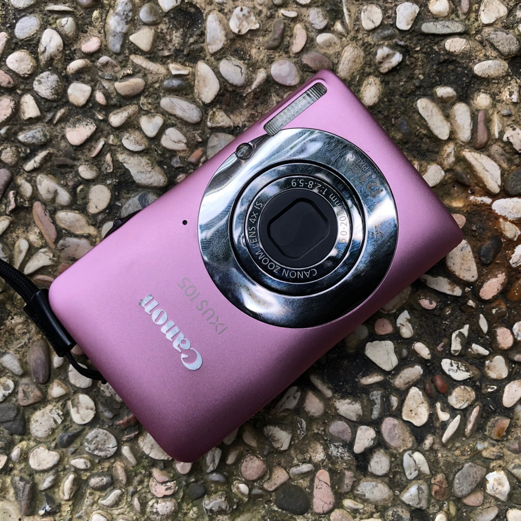 canon ixus 105 lcd vignett