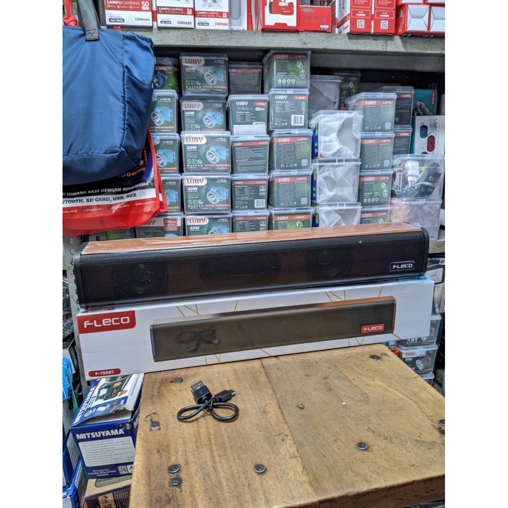 Speaker Fleco F-788BT Speaker Digital X-BASS/Speaker Soundbar Bluetooth