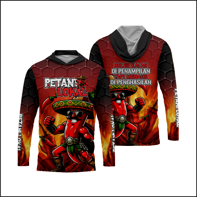 Kaos Jersey Petani Lokal