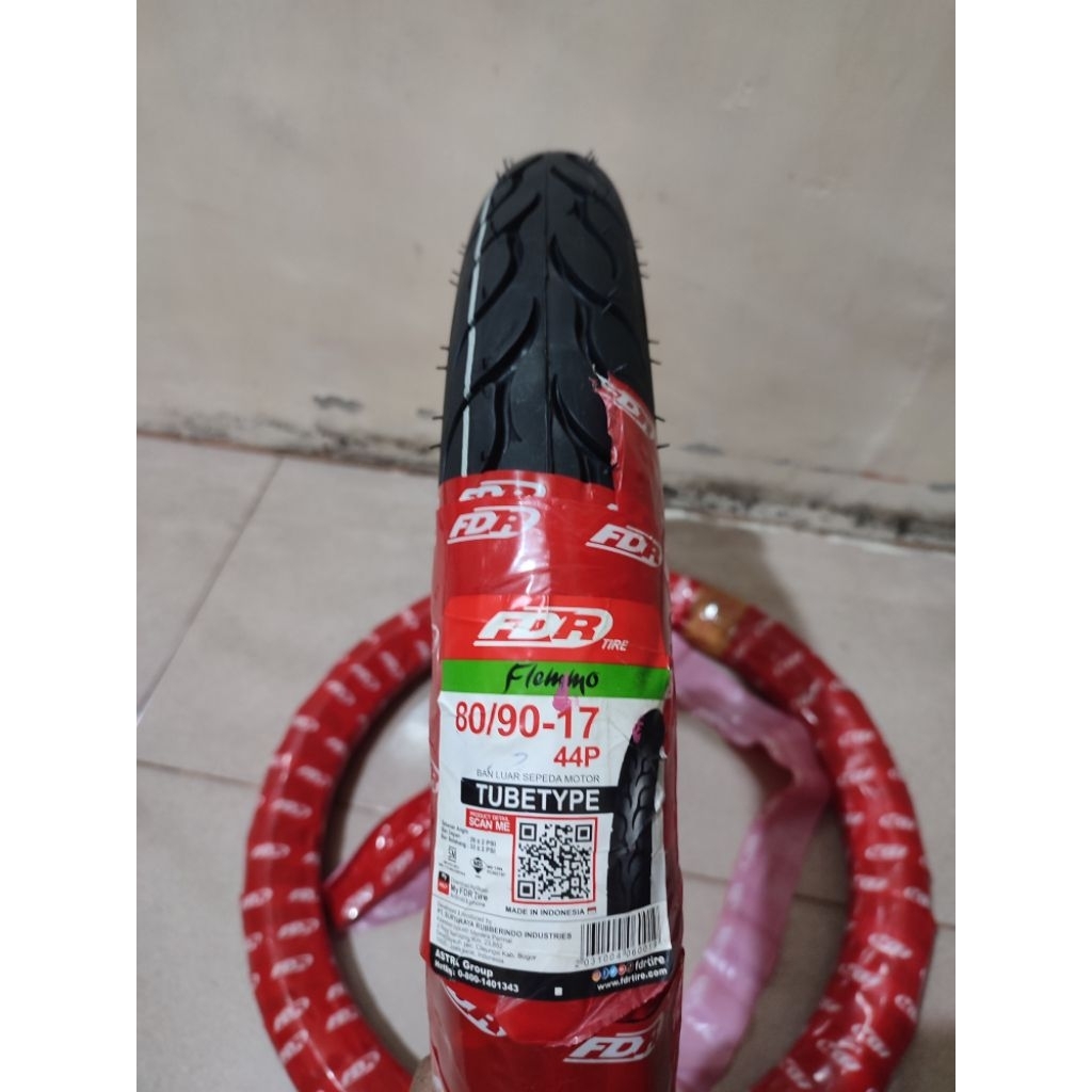 Ban Luar FDR FLEMMO 80/90-17 Original