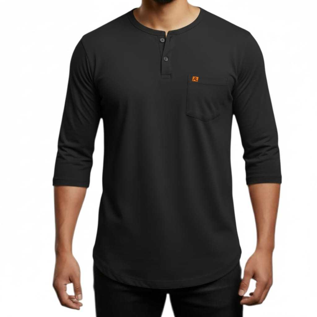 HOT PRODUCT BESTPROMO AL AIMER Kurta Kaos Basic Combed 24s Kurta Lengan 3/4 Kurta Premium Produksi
