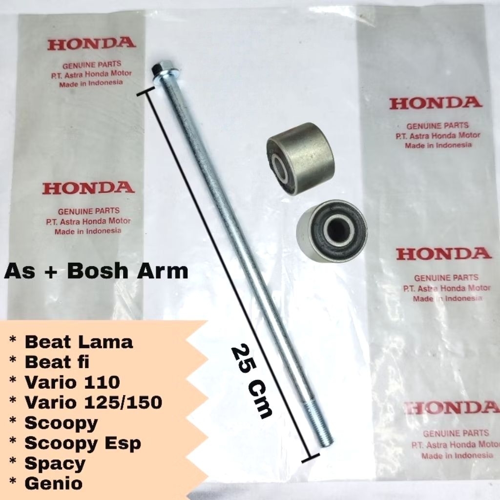 AS SWING ARM PLUS BOSH BOS FORK BEAT FI VARIO 110 TECHNO LAMA KARBU SCOOPY SPACY GENIO VARIO 125 150