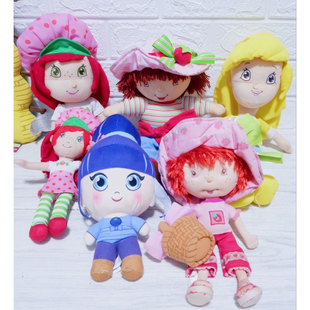 Boneka Ganci Strawberry shortcake ori