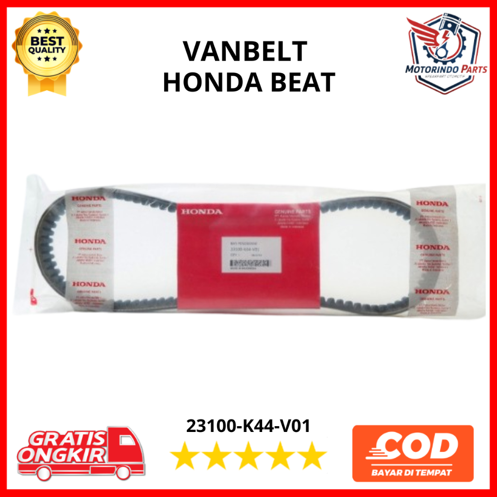 vanbelt  honda beat k44 motor sparepart