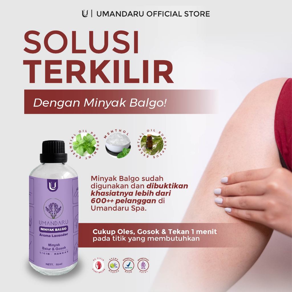 Minyak Balgo | Minyak Gosok Pijat Balur Tubuh untuk terkilir memar nyeri sendi