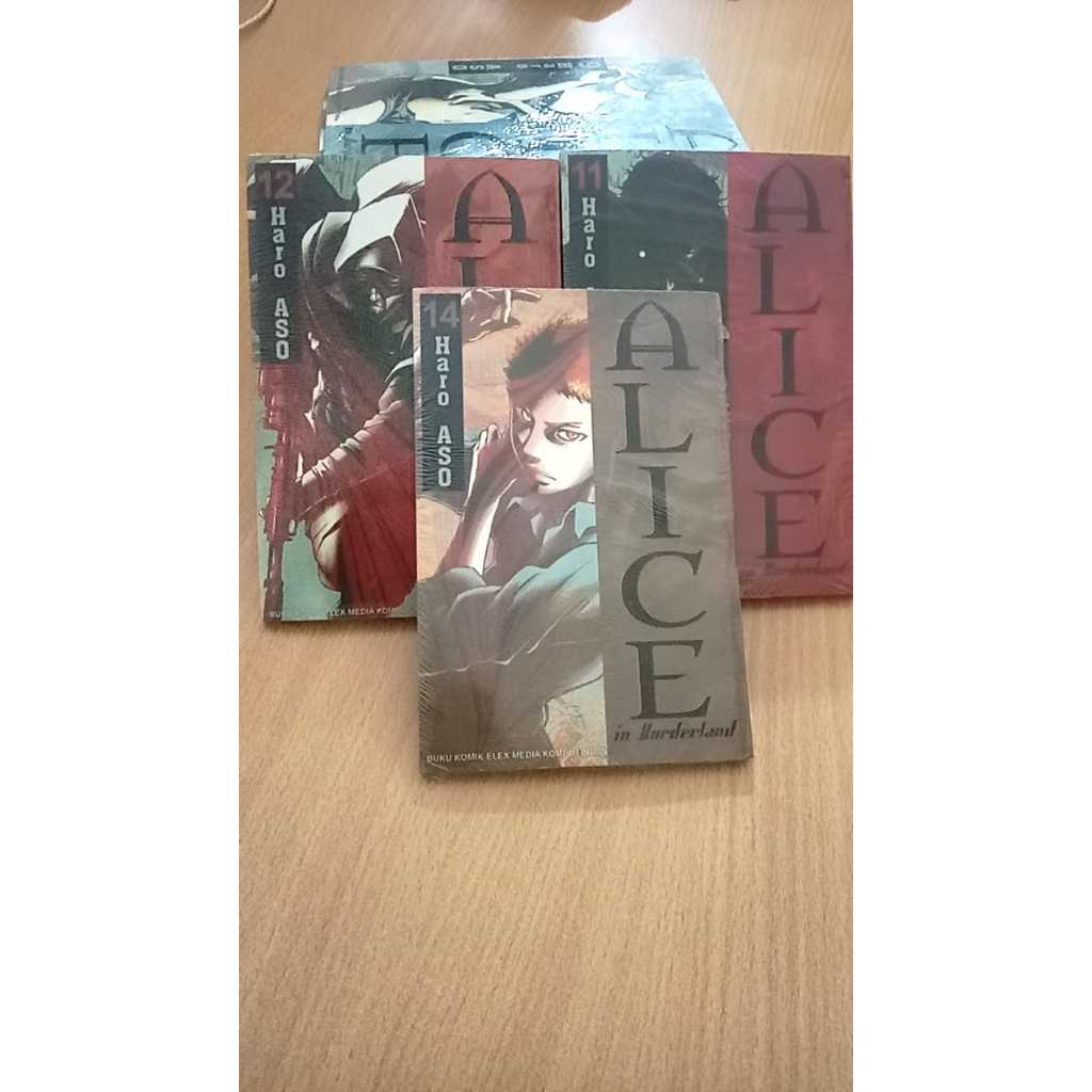 Komik Alice In Borderland 1 2 3 4 5 6 7 8 9 10 11 12 13 14 15 16 17 18 Tamat by Hara Aso - Manga Mur