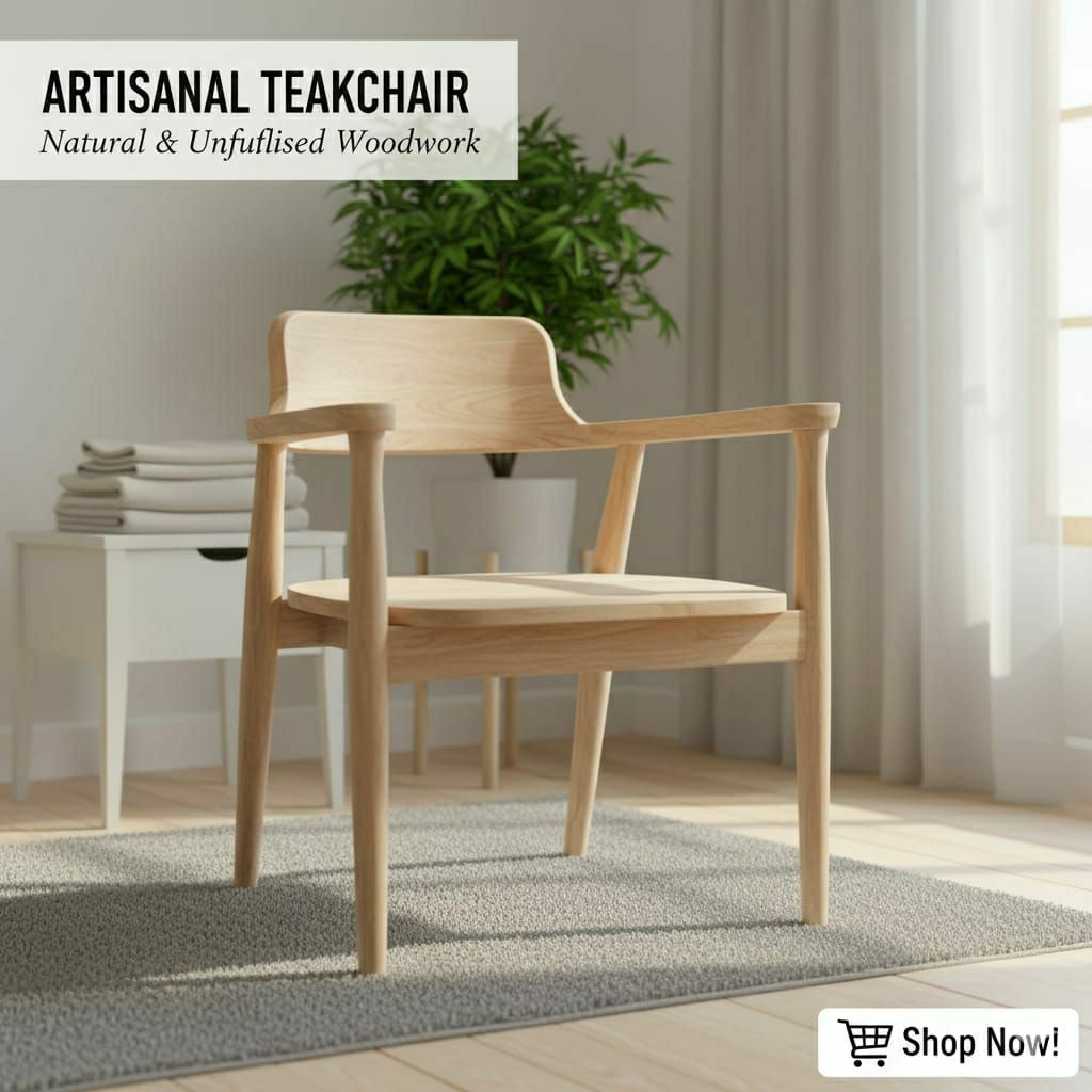 Kursi Hiroshima / Kursi Cafe Hiroshima / Kursi Cafe Hiroshima Kayu Jati / Kursi Cafe Kayu Jati