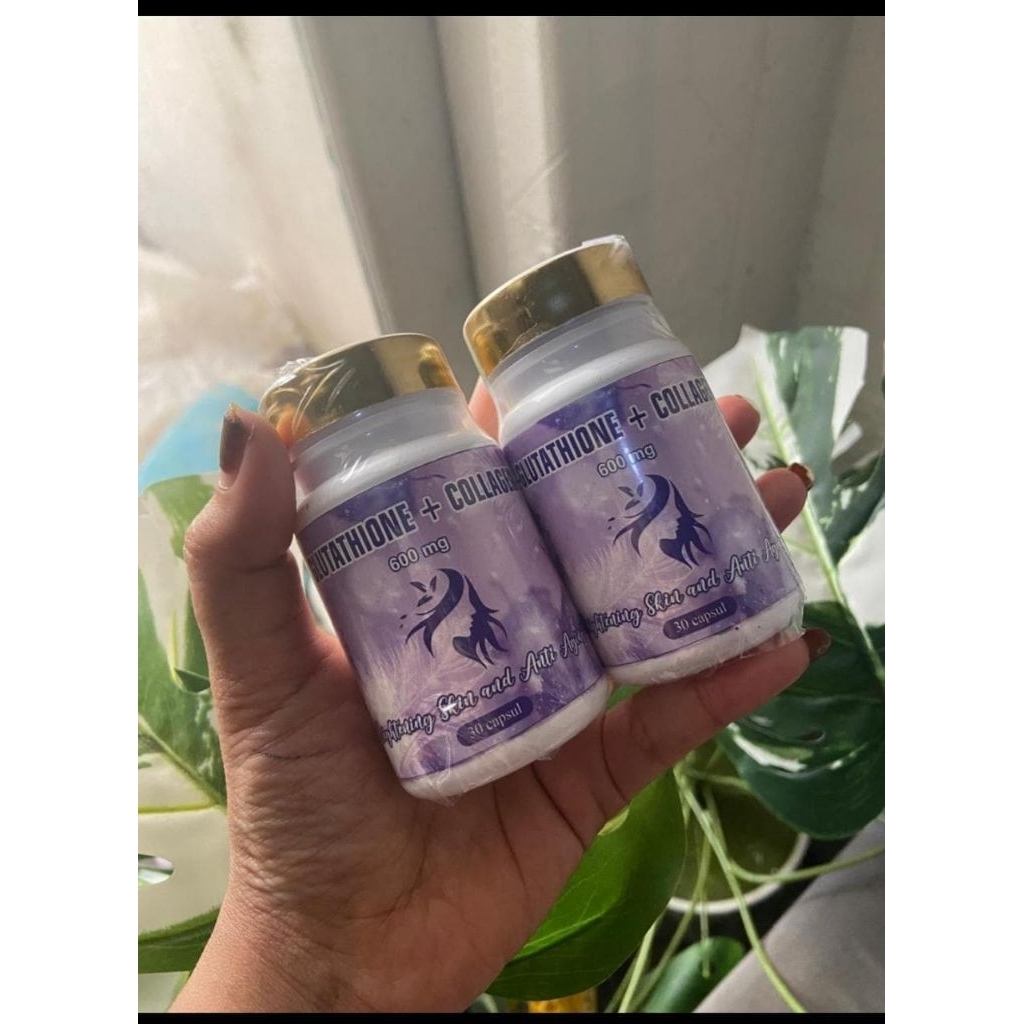 KAPSUL COLLAGEN GLUTATHIONE / PEMUTIH BADAN AMAN