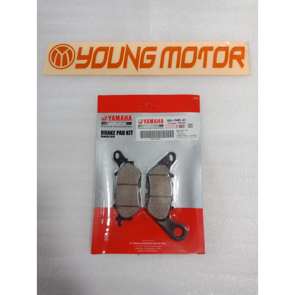 Kampas Rem Depan Yamaha Vega ZR Kode Part 5D9-F5805-01
