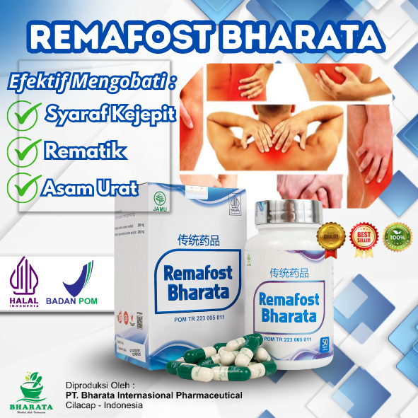 Obat Syaraf Kejepit Obat Rematik Obat Asam Urat Paling Ampuh Remafost Bharata