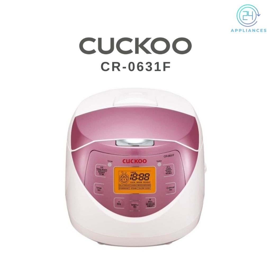 [CR-0631F] CUCKOO Digital Rice Cooker 1 Liter