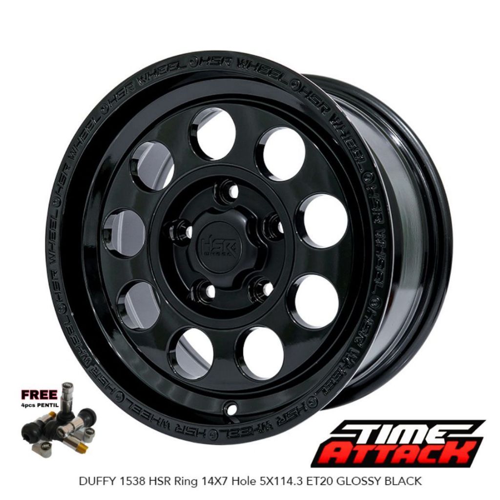 Velg Hsr Duffy Ring 14 Velg Mobil New Carry Grandmax L300 Velg Hsr R14