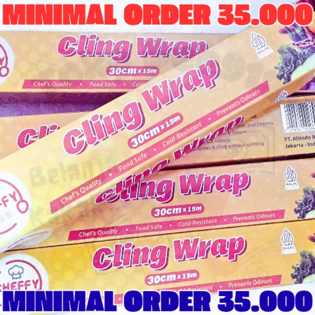 Cling Wrap Plastic Wrap Makanan