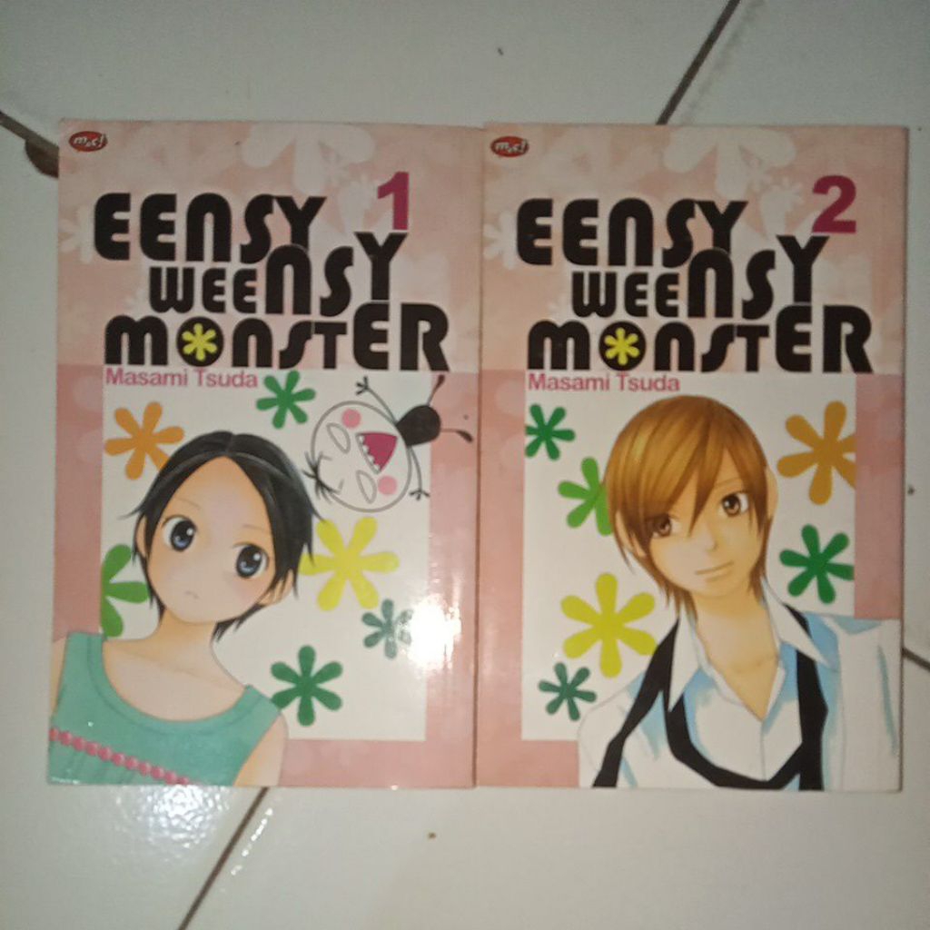 komik eensy weensy monster 1-2 set