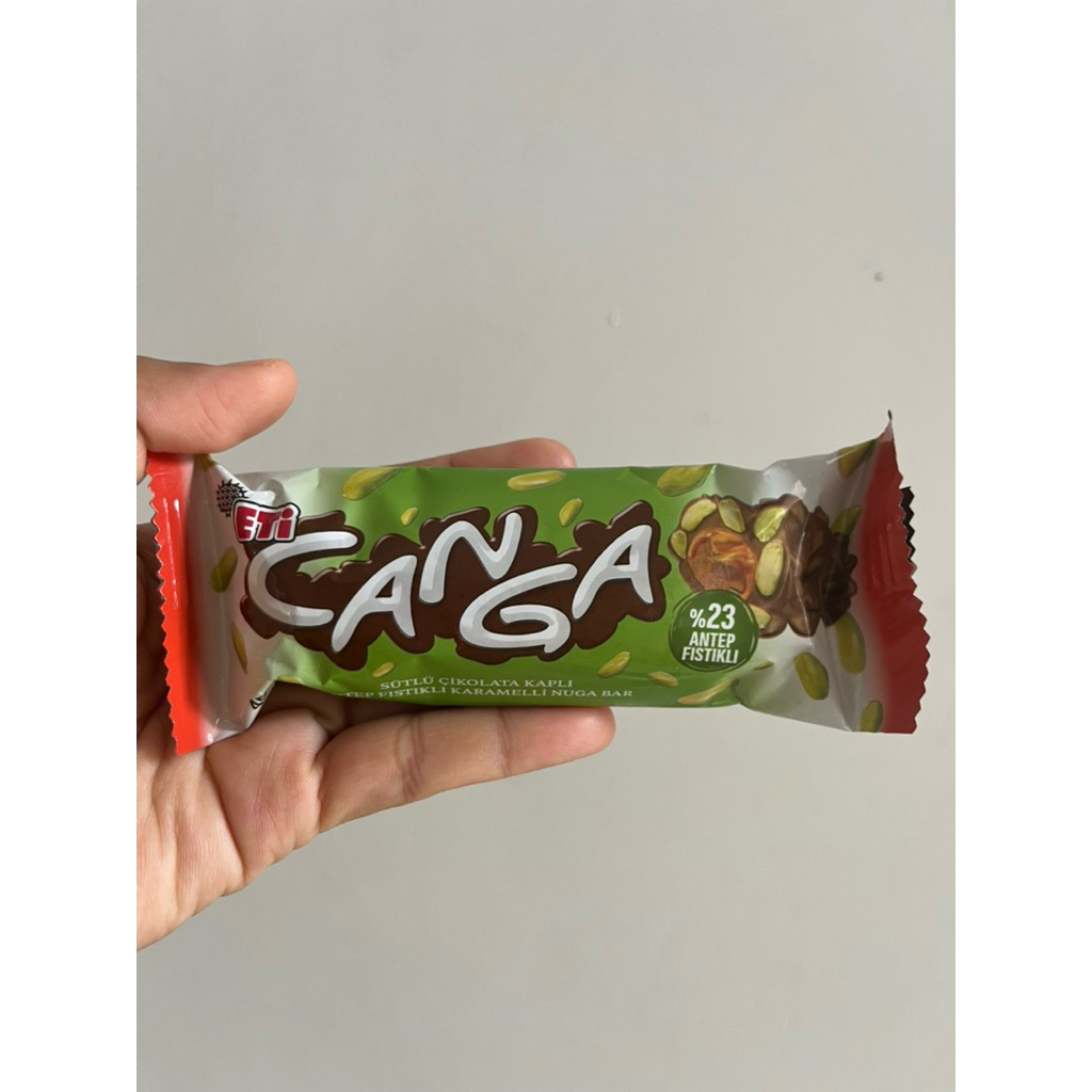 Canga Chocolate Pistachio Bar COKLAT PISTACHIO TURKI