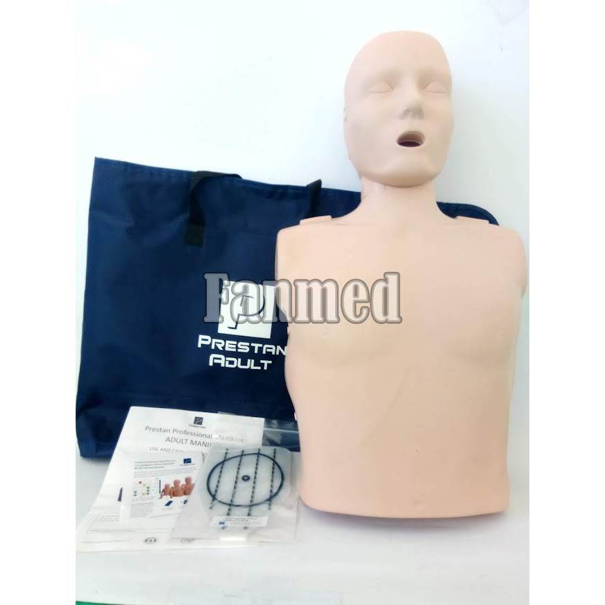 Manekin cpr Prestan Professional CPR Training Manikin Reusitasi Jantung Paru (RJP) Dewasa - Prestan 