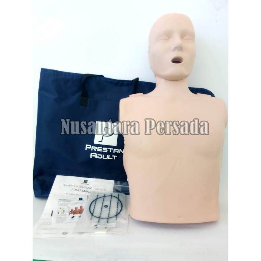Manekin cpr Prestan Professional CPR Training Manikin Reusitasi Jantung Paru (RJP) Dewasa - Prestan 