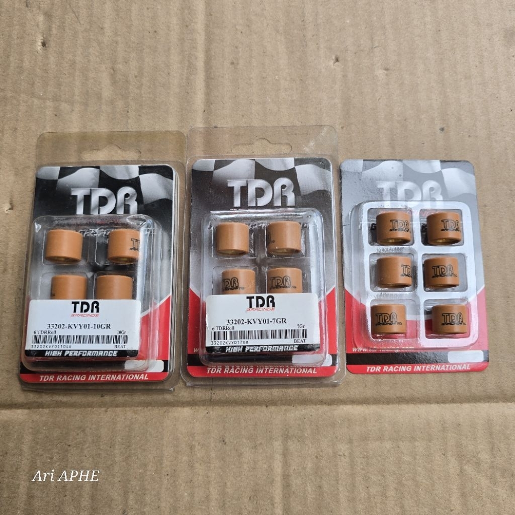PROMO roller TDR racing original BEAT KARBU - SCOOPY KARBU - SPACY KARBU 7 10 12 gram
