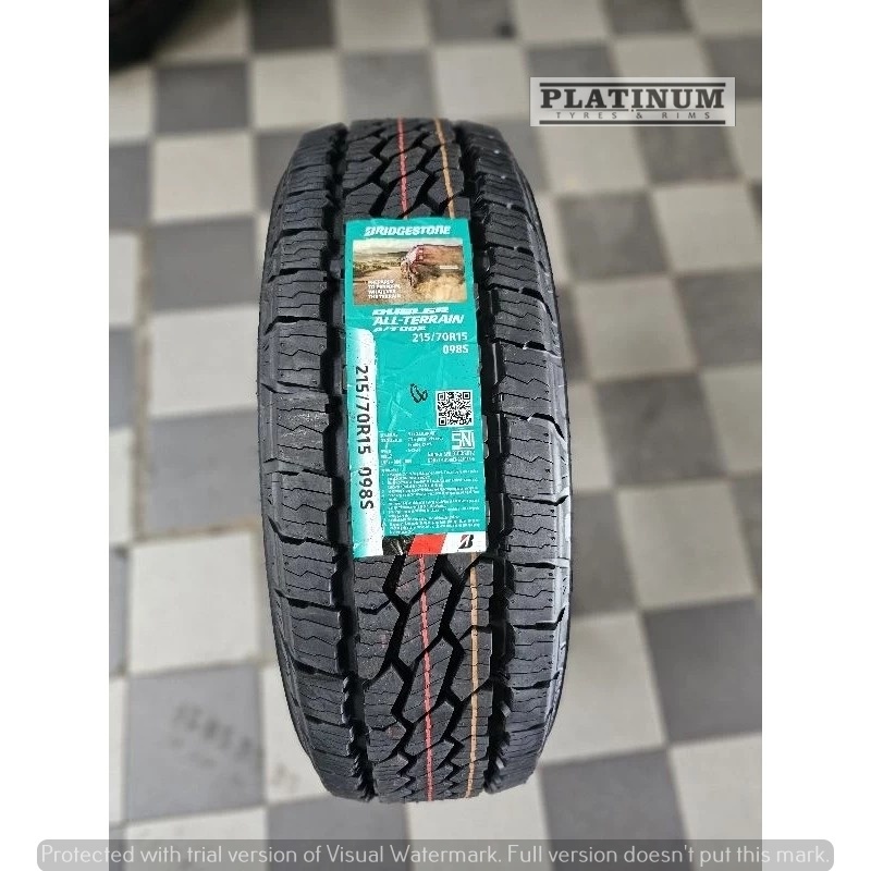 Ready stock ban Bridgestone Dueler AT002 215/70 R15 || jual ban mobil semi offroad 215 70 R15