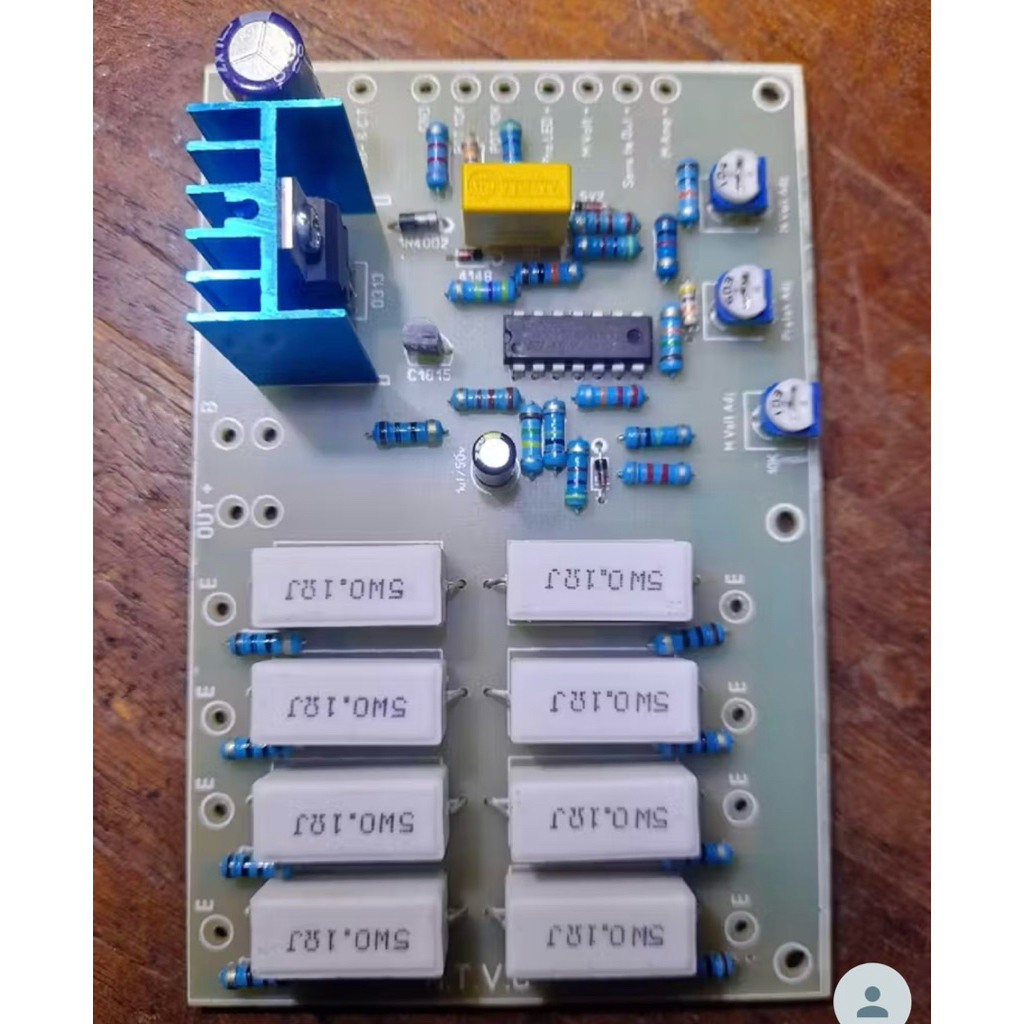 Kit Power Supply RTVC 60 Amper Resistor Tembaga Pcb Fiber