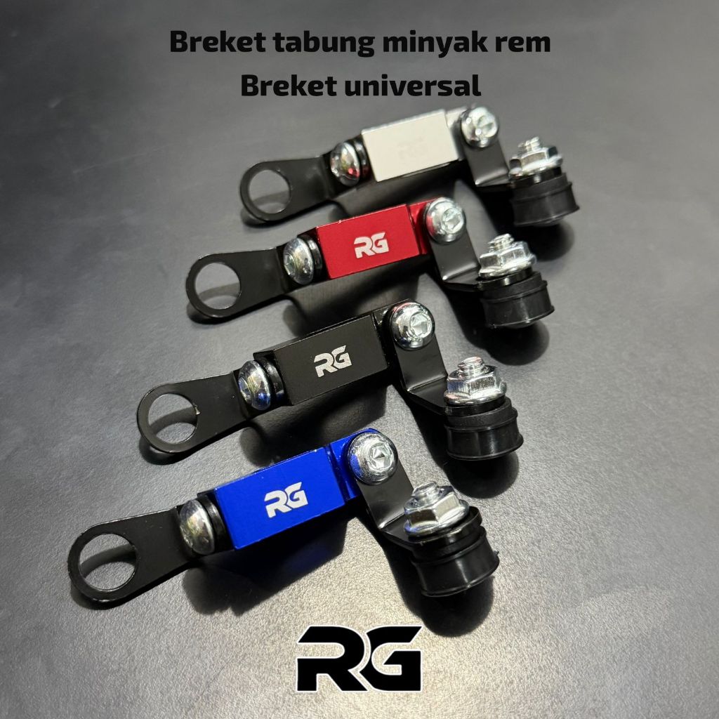 Braket Tabung Master Rem Breket Tiang Dudukan Tabung Minyak Rem Depan Belakang Motor NMAX Aerox PCX 