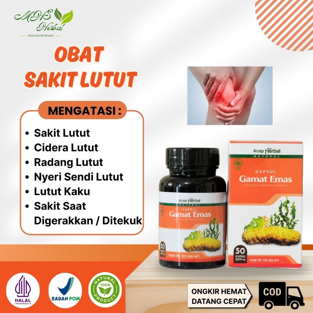 Obat Sakit Lutut, Cidera Lutut, Bengkak, Lutut Kaku, Sakit Saat Digerakkan, Sakit Saat DiTekuk, Peng