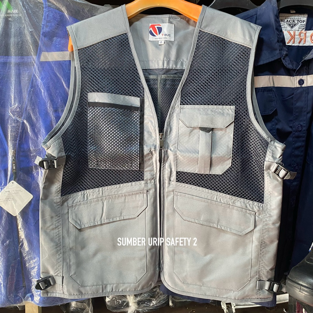 T-BUC MARK Rompi Tactical Proyek Windproof Waterproof Vest Original BANYAK MODEL