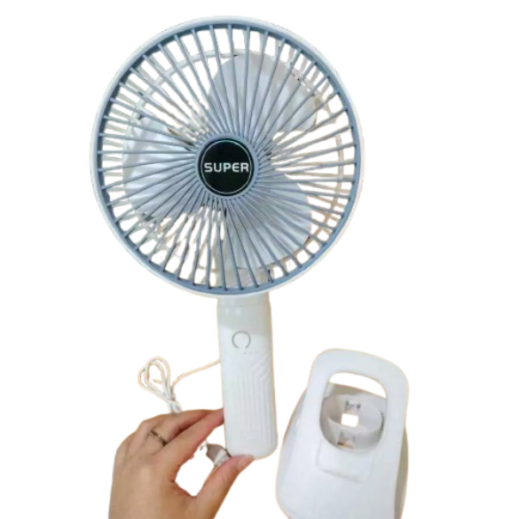 Kipas USB Kabel Fungsi Meja Duduk+Dinding Tembok+Jepit