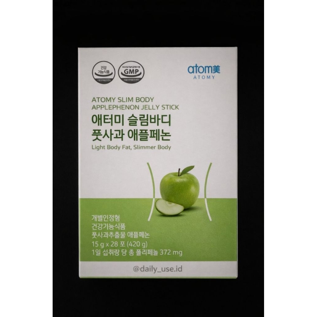 Atomy Applephenon Jelly Stick isi 28 sachet