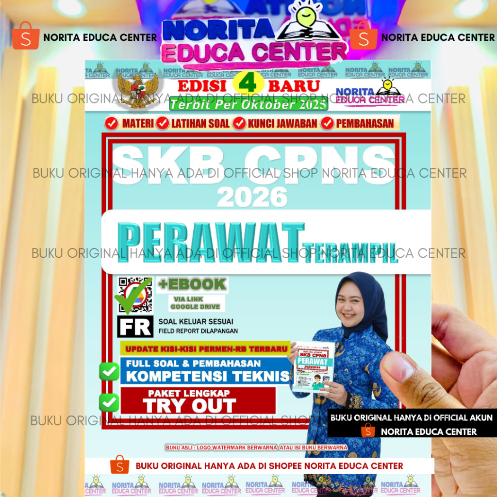BUKU SKB CPNS PERAWAT TERAMPIL NORITA EDUCA CENTER